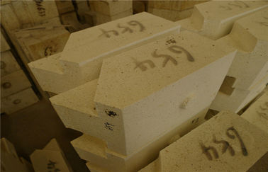 Standardform formte hohen Tonerde-Ziegelstein/Block für das Zeichnen des Ofens