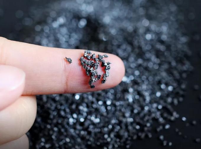 Feuerfestes Sic-Pulver 99% Reinheit Carborundum-Grit Siliziumkarbid Abrasivpulver 0