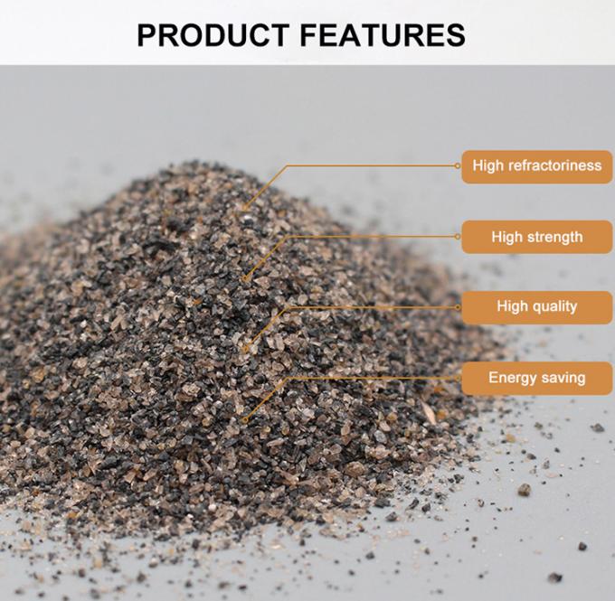 56-58% Al2o3 Feuerfest Andalusit Preis 0-1mm 1-3mm 200-Mesh Feuerfest Rohstoffe 1