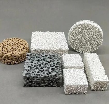Hochporöser Feuerfest Aluminium-Keramik-Schaumfilter Zirkonium-Keramikfilter für die Gießerei