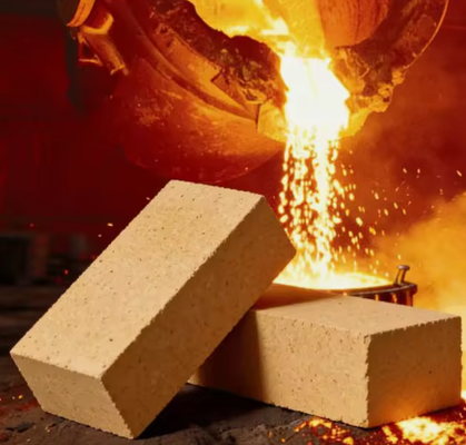 Hochwertige Schamottesteine ​​SK32 SK34 SK36 Aluminiumoxid-Feuerwiderstandsziegel Feuerfeste Schamottesteine ​​für die Ofenauskleidung