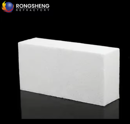 Rongsheng High Alumina Corundum Mullite Brick Feuerfeste Auskleidungssteine für Glasöfen Zementöfen und Stahlindustrie