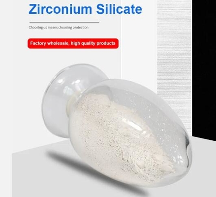 65% ZrSiO4 Weißes Zirkon Mehl Zirkoniumsilikatpulver für die Keramikindustrie