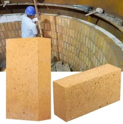 High Alumina Refractory Brick SK32 SK34 Feuerkleiersteine Al2o3 Feuerkleier für Kessel/Glasöfen