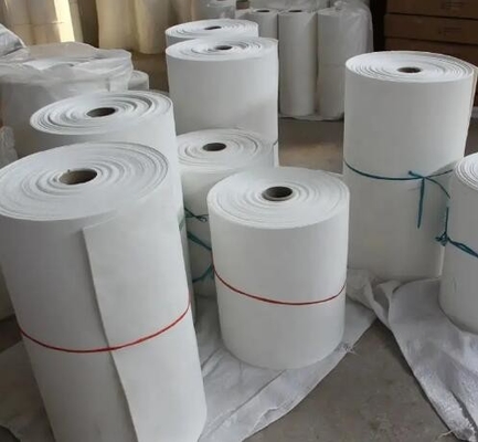 Fabrik Lieferung 2mm 10mm Feuerfestes Material Keramikfaser Wolle Dichtung 1260c Isolierung Thermische Keramikfaser Papier