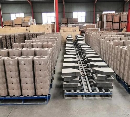 Hochfeste Magnesium-Ferrospinel Feuerziegel Magnesia-Hercynit Feuerfest Spinelziegel für die Zementindustrie