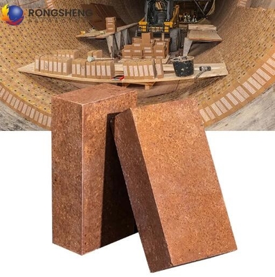 Grundlegende offene Heizung Magnesit Ziegel 95% Mgo geschmolzen und gesintert Magnesie Ziegel Magnesium feuerfeste Ziegel für Stee