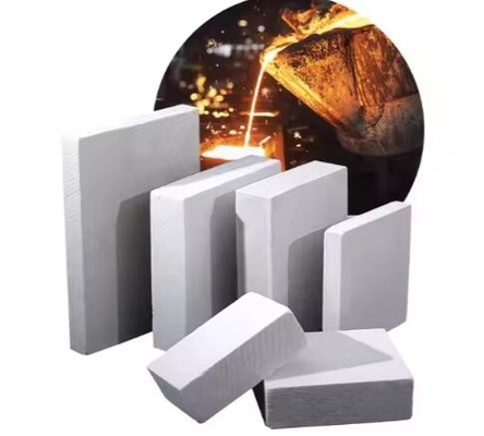 Brennstoff aus Aluminiumsilikat 20 mm 50 mm 1430 Grad Keramikfaser Anorganische Isolationsplatten