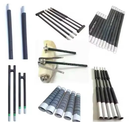 Hochtemperatur 1400c 1500c Siliziumkarbid-Stab Heizkörper Sic Elektrische Heizröhren für den Ofen