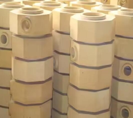 High Strength Casting Refractory Runner Bricks Alumina Refractory Porous Nozzle Brick
