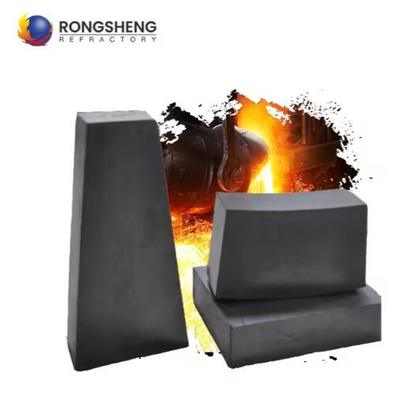 High Purity Carbon Brick Anti-Korrosion Aluminium Magnesium Carbon Brick Feuerfeste Kohlenstoff Ziegel für Stahl Ladle