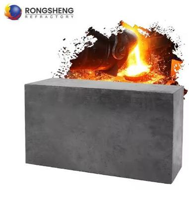High Purity Carbon Brick Anti-Korrosion Aluminium Magnesium Carbon Brick Feuerfeste Kohlenstoff Ziegel für Stahl Ladle