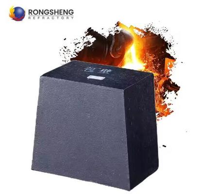 High Purity Carbon Brick Anti-Korrosion Aluminium Magnesium Carbon Brick Feuerfeste Kohlenstoff Ziegel für Stahl Ladle