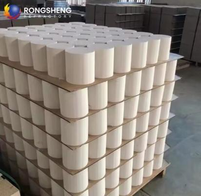 Hochwertige Cordierit-Mullit-Keramik-Wabenfilterplatten 25,40,50,60 Zellen Keramik-Wabenregenerator für Rto Rco