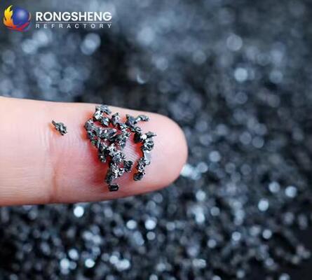 Hohe Reinheit 98,5% Sic Pulver Carborundum Grit Schwarzgrünes Siliziumkarbidpulver für Abrasiven und Feuerfeste