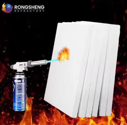 China Polykristalline Mullite Faserplatten 1600C 1800C Mullite Keramikfaserplatten Feuerfest-Ofen-Bindung Isolationsplatte