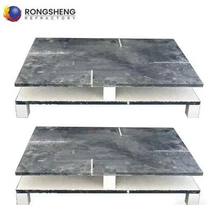 Kundenspezifische Siliziumkarbidplatten Rund Quadrat SIC, SSSIC, RBSIC Platte Nitridgebundenes Siliziumkarbid Ofenregal für Keramikofen