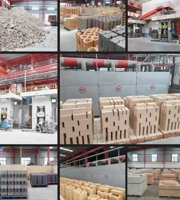 Rongsheng High Alumina Corundum Mullite Brick Feuerfeste Auskleidungssteine für Glasöfen Zementöfen und Stahlindustrie