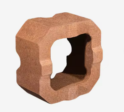 Rongsheng Hochtemperatur Magnesiumsteine 92 95 MGO Magnesitsteine Wärmespeicher feuerfeste Magnesieziegel 230x114x65mm