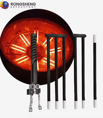 RONGSHENG maßgeschneiderte 1500C 100W-5000W Siliziumkarbid-Heizelement Sic-Heizstab für Elektroöfen und Brennöfen