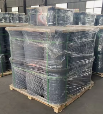 Fabrikversorgung großer Sic-Tiegel 50 kg 350 kg Siliziumkarbid-Topf Sagger Siliziumkarbid-Tiegel zum Schmelzen von Gusseisen