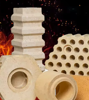 Hochtemperatur-Aluminiumziegel, feuerfest, thermisch schlagfest, Silikat-Aluminium-Feuerziegel für Hochofen