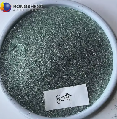 Chinesischer Lieferant Grünes Siliziumkarbid Jis 80 3000 Grit Sic Abrasives Carborundum Emery Feinstaub zum Polieren, Halbleiter