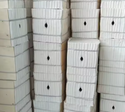 1260C 1430C Feuerfeste Keramikfaser Klappblock Aluminium-Silicatkeramikmodul für Hochtemperaturöfen