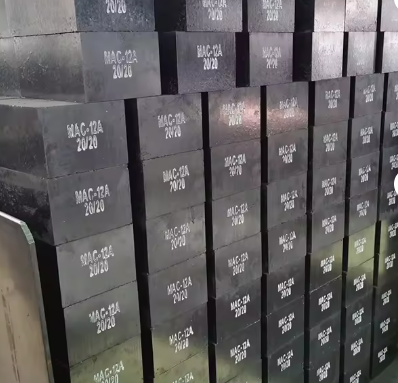 Rohsheng Feuerfeste Magnesia-Kohlenstoffziegel Hochtemperatur 1800°C Magnesium-Kohlenstoffziegel für Eaf und Konverter