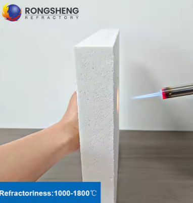 2000 Grad feuerfeste Keramikfaserplatten Polykristalline Mullitfaserplatten für Öfen und Öfen Isoliermaterial