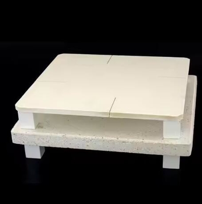Hochtemperatur Cordierite Mullite Keramik Batt Platte Feuerfeste Keramik Mullite Cordierite Platte Für Ofenmöbel