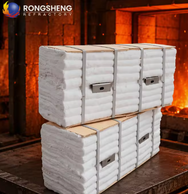 Hochtemperatur 1430 Feuerfestigkeitsfasermodul Wärmedämmung Aluminiumsilikat Keramikfasermodule für Ofenboiler